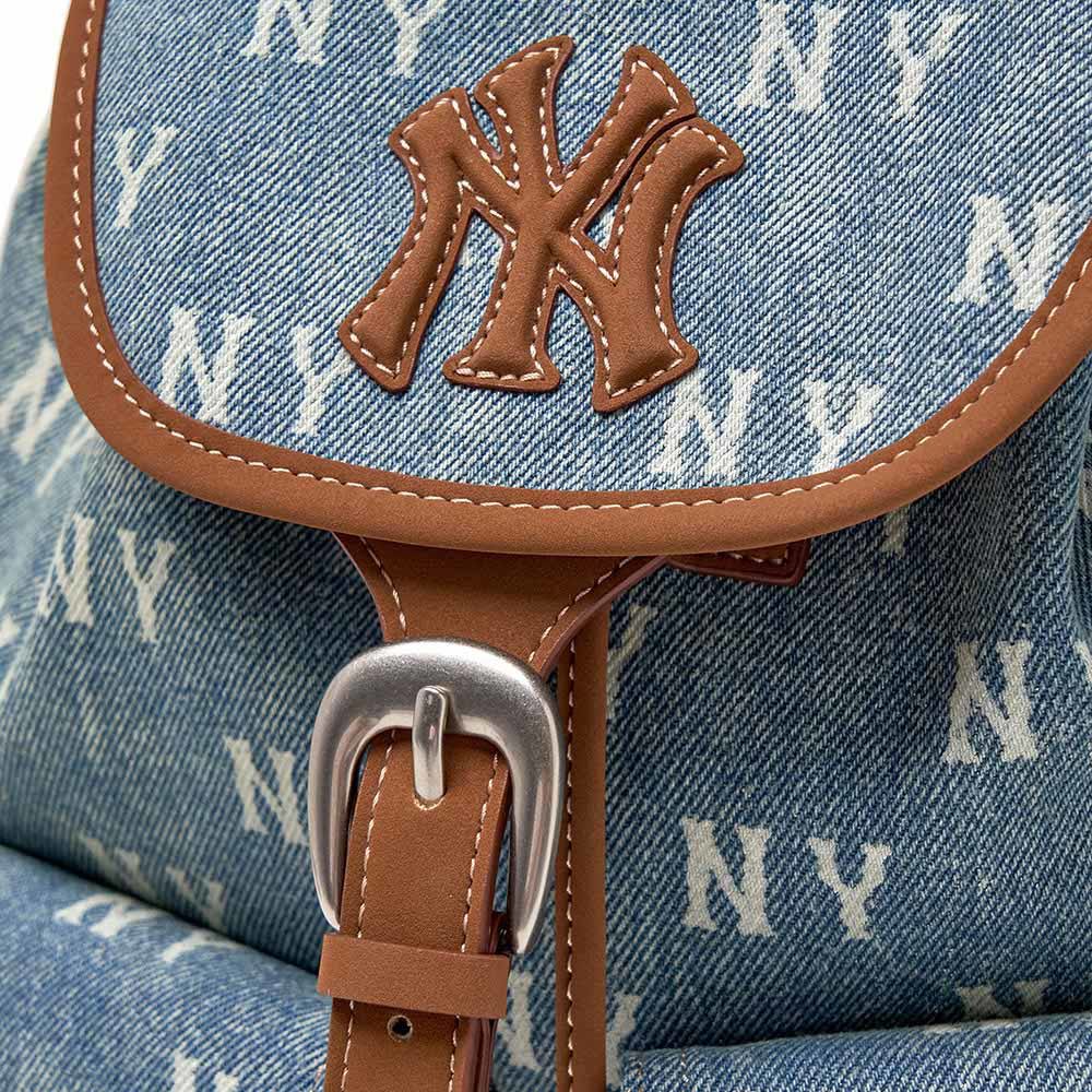 MLB 丹寧後背包 Monogram系列 紐約洋基隊 (3ABKM065N-50BLL)