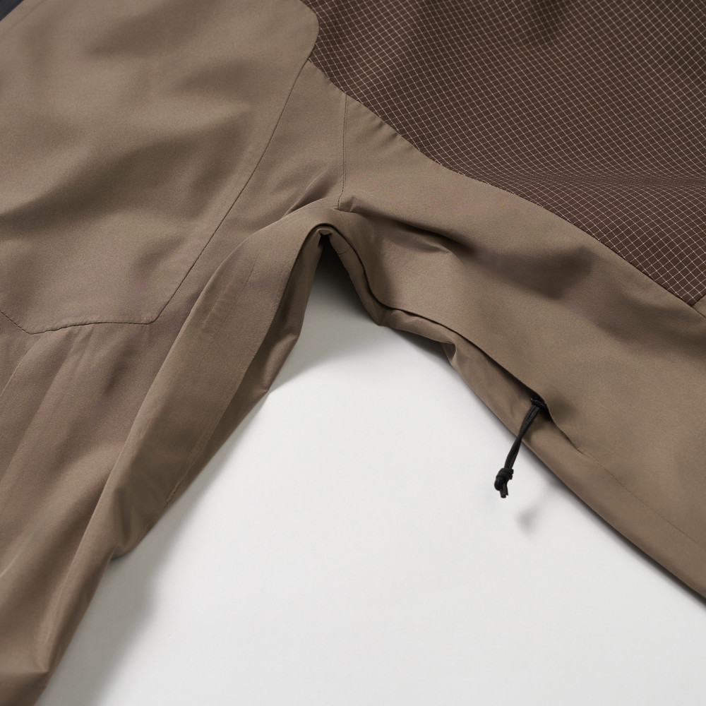 The North Face北面男款棕色GTX衝鋒衣｜8EN9DHI