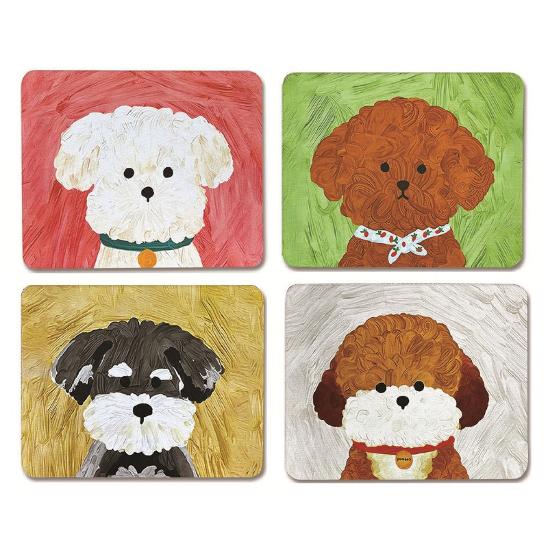 狗狗滑鼠墊(隨機出貨)