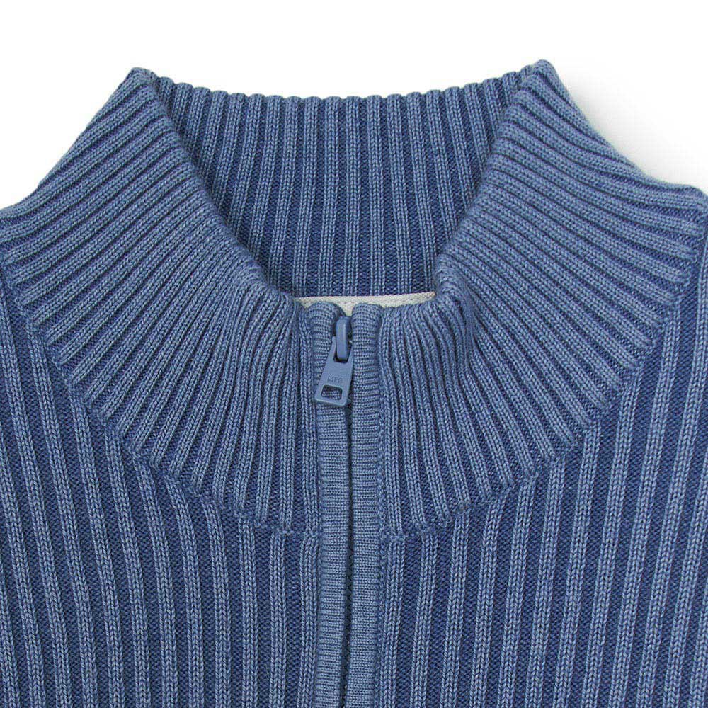 MLB 女版長袖復古水洗針織衫 洛杉磯道奇隊 (3FKCB0354-07BLL)