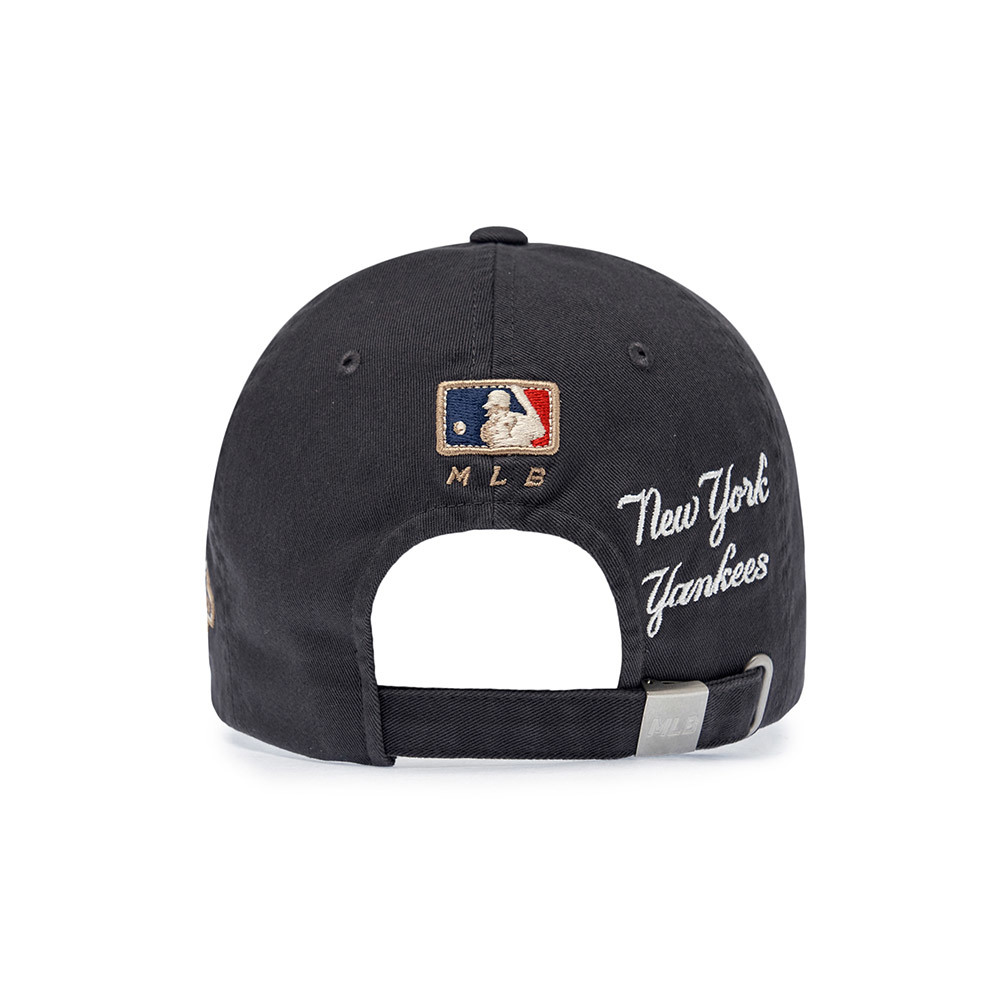 MLB 可調式軟頂棒球帽 紐約洋基隊 (3ACPB105N-50CGD)