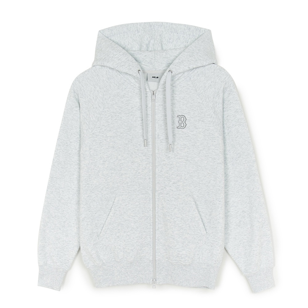 MLB Korea MLB 連帽拉鍊外套 波士頓紅襪隊 (3ATRB0156-43MGL)｜迅翼官方商