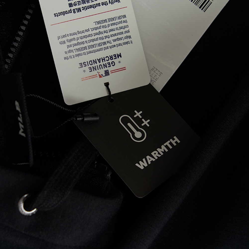 MLB 連帽拉鍊外套 紐約洋基隊 (3ATRB0156-50BKS)