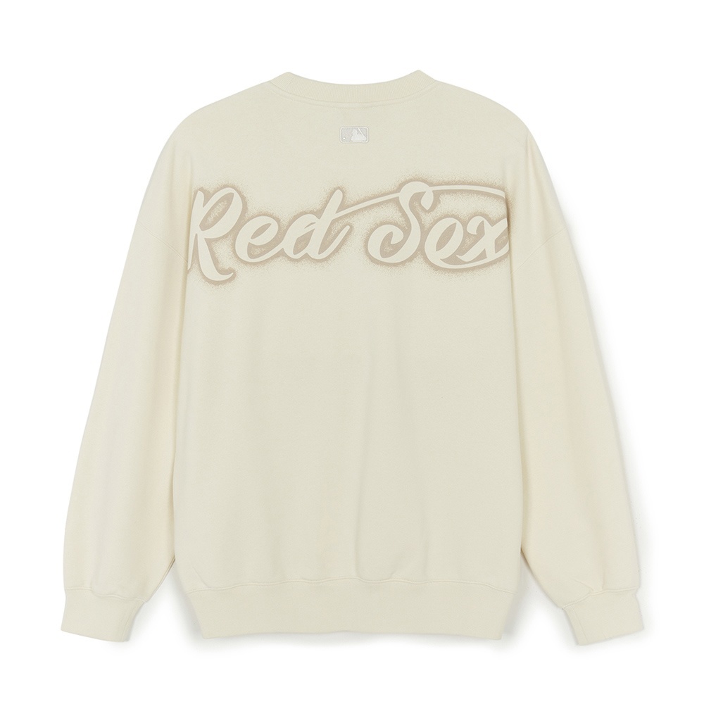 MLB 街頭大圖長袖大學T Varsity系列 波士頓紅襪隊 (3AMTV0754-43CRS)