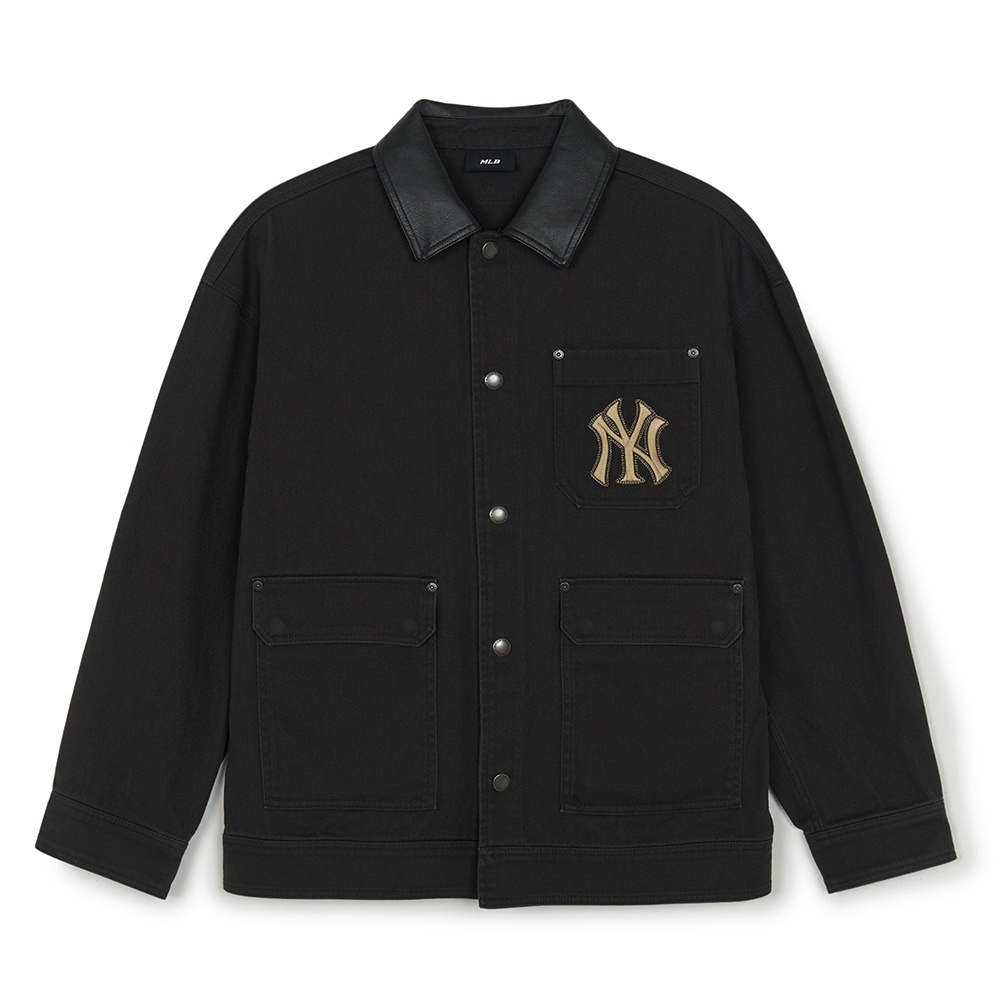 MLB 巴恩風外套 復古短版外套 紐約洋基隊 (3AJPB1054-50CGD)