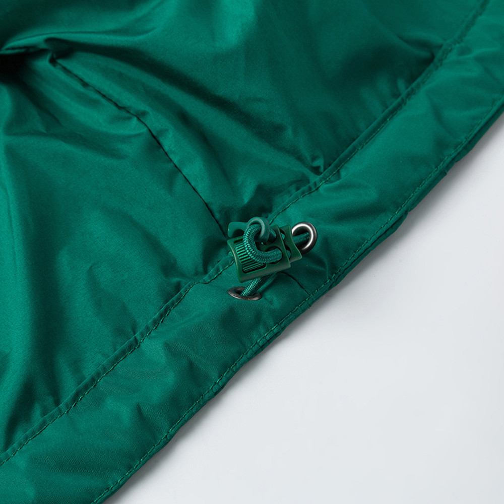 The North Face北面男款綠色DRYVENT防水衝鋒衣｜88FRS9W