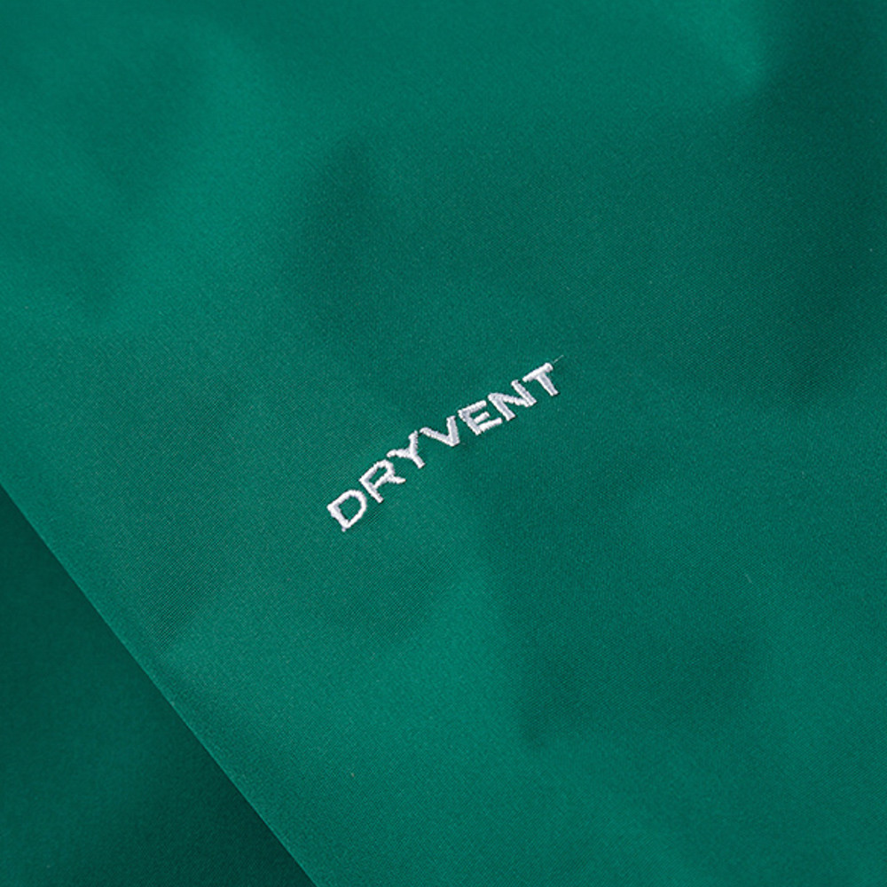 The North Face北面男款綠色DRYVENT防水衝鋒衣｜88FRS9W