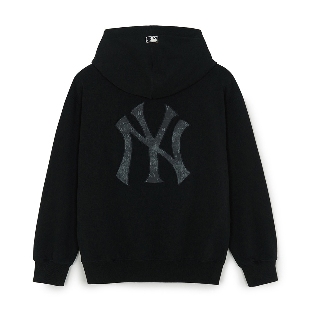 MLB 連帽上衣 帽T Monogram系列 紐約洋基隊 (3AHDM0454-50BKS)