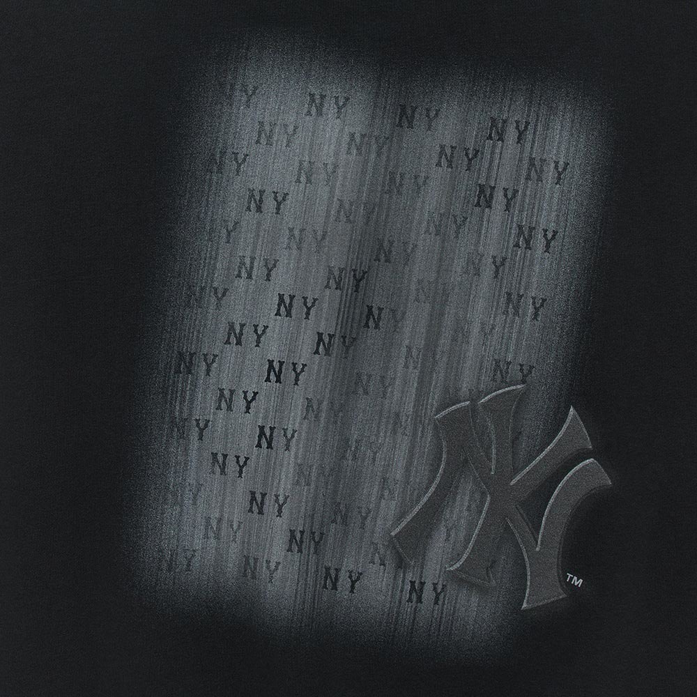 MLB 背後大Logo設計 長袖大學T Monogram系列 紐約洋基隊 (3AMTM0854-50BKS)