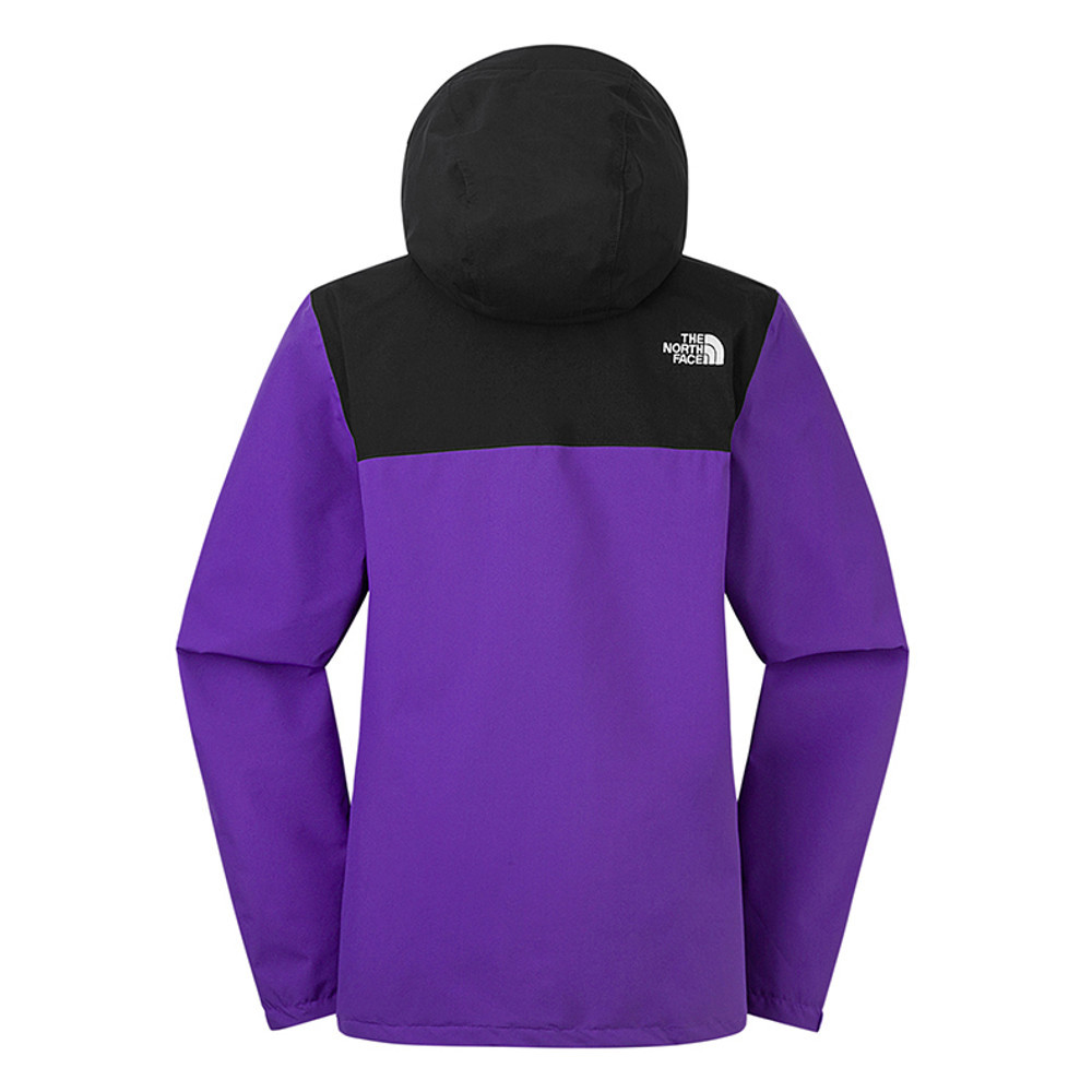 The North Face北面女款紫色DRYVENT防水衝鋒衣｜88FYS96