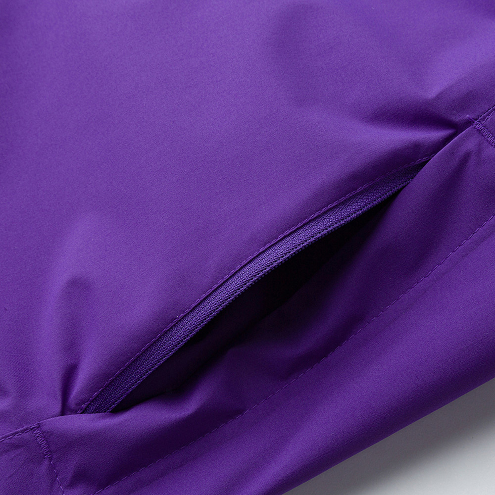 The North Face北面女款紫色DRYVENT防水衝鋒衣｜88FYS96