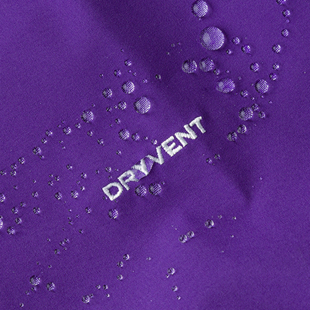 The North Face北面女款紫色DRYVENT防水衝鋒衣｜88FYS96