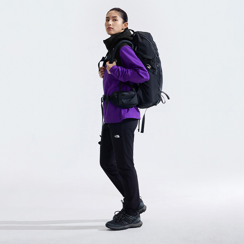 The North Face北面女款紫色DRYVENT防水衝鋒衣｜88FYS96