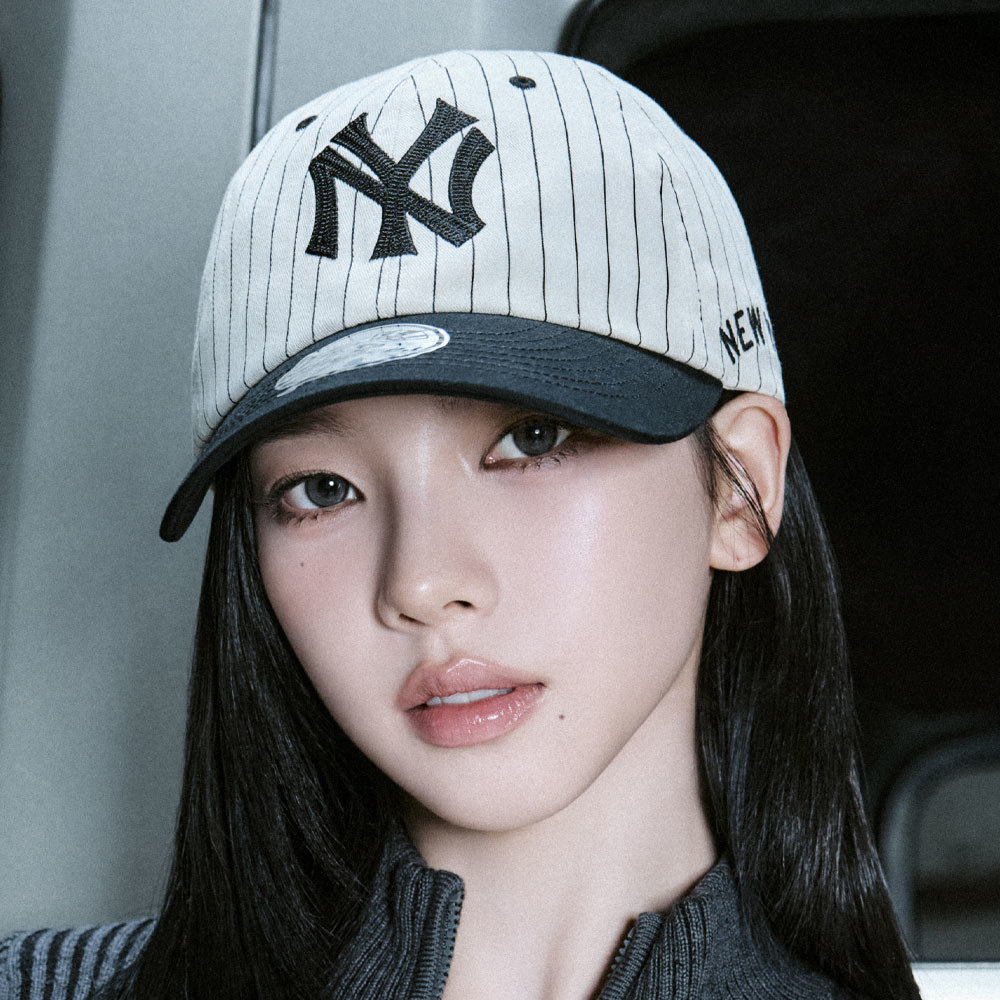 MLB 可調式軟頂棒球帽 紐約洋基隊 (3ACPB255N-50BKS)