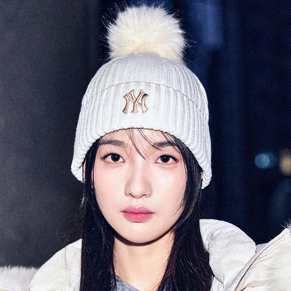 MLB 針織毛帽 紐約洋基隊 (3ABNB1556-50CRD)