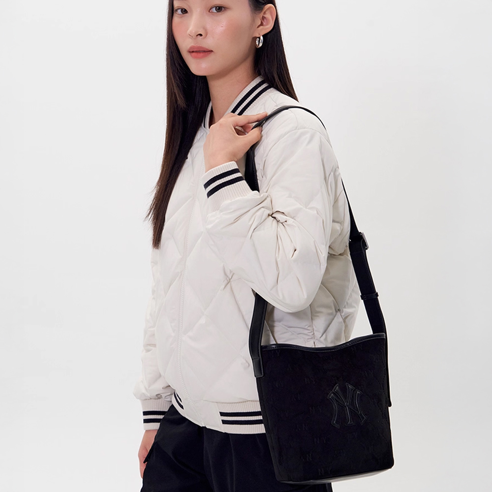 MLB 水桶包 肩背包 Monogram系列 紐約洋基隊 (3ABMMC25N-50BKS)