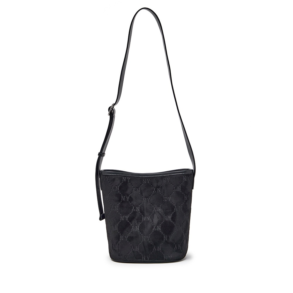 MLB 水桶包 肩背包 Monogram系列 紐約洋基隊 (3ABMMC25N-50BKS)