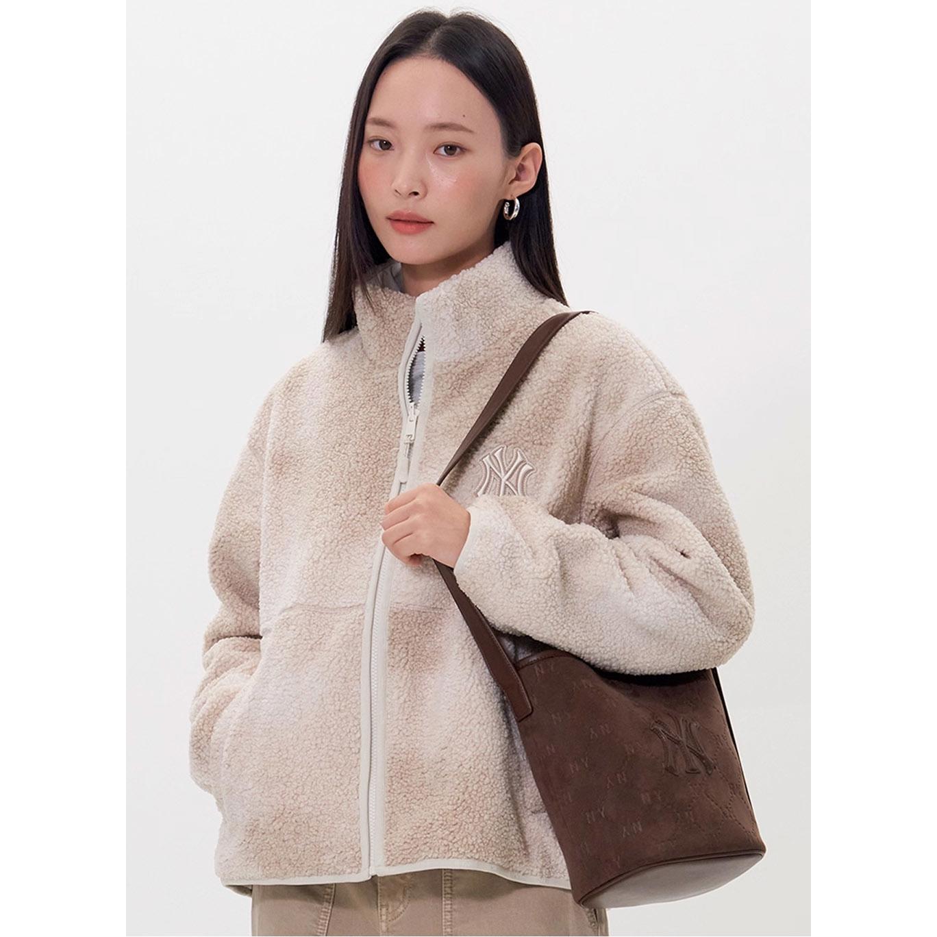 MLB 水桶包 肩背包 Monogram系列 紐約洋基隊 (3ABMMC25N-50BRD)