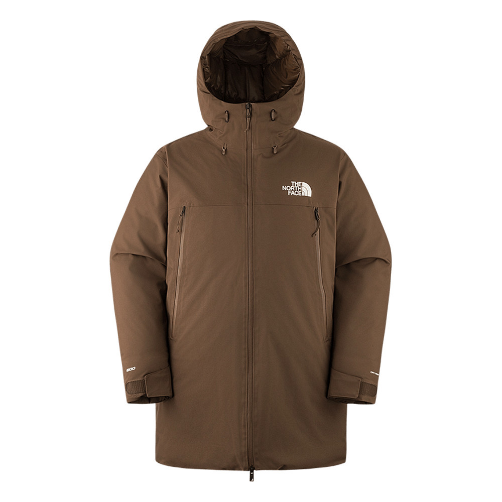The North Face北面男款棕色DRYVENT防水羽絨外套｜8AYH1OI