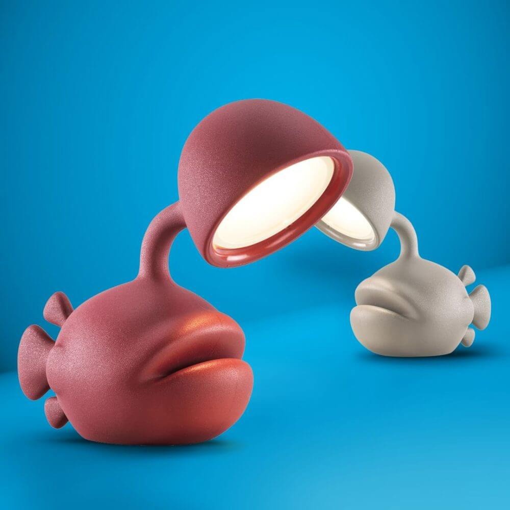 【Qeeboo】義大利 深海魚造型燈(4色)-廠商直送