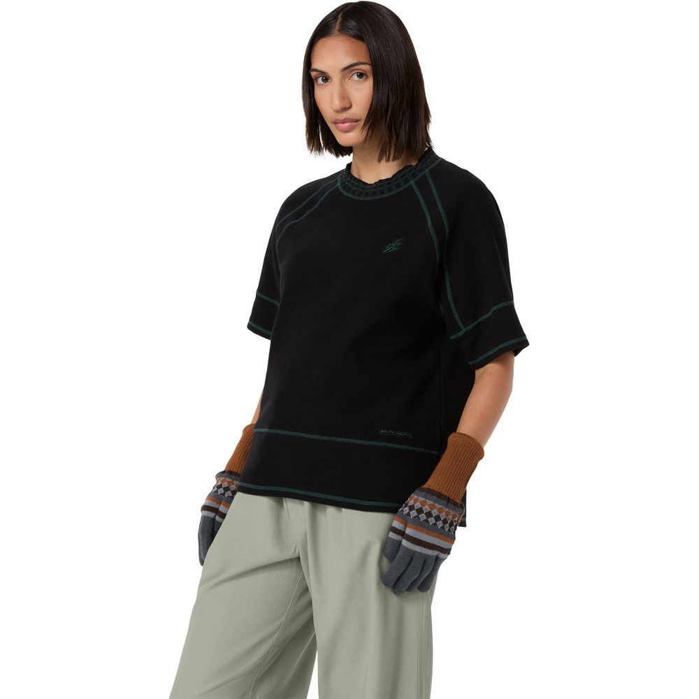 針織圓領短袖上衣 男女中性款  運動休閒上衣 2203A329-001