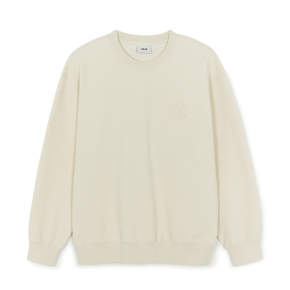 MLB 長袖大學T Monogram系列 紐約洋基隊 (3AMTM0254-50CRS)