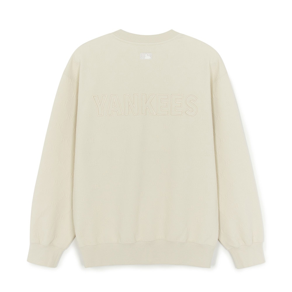 MLB 長袖大學T Monogram系列 紐約洋基隊 (3AMTM0254-50CRS)
