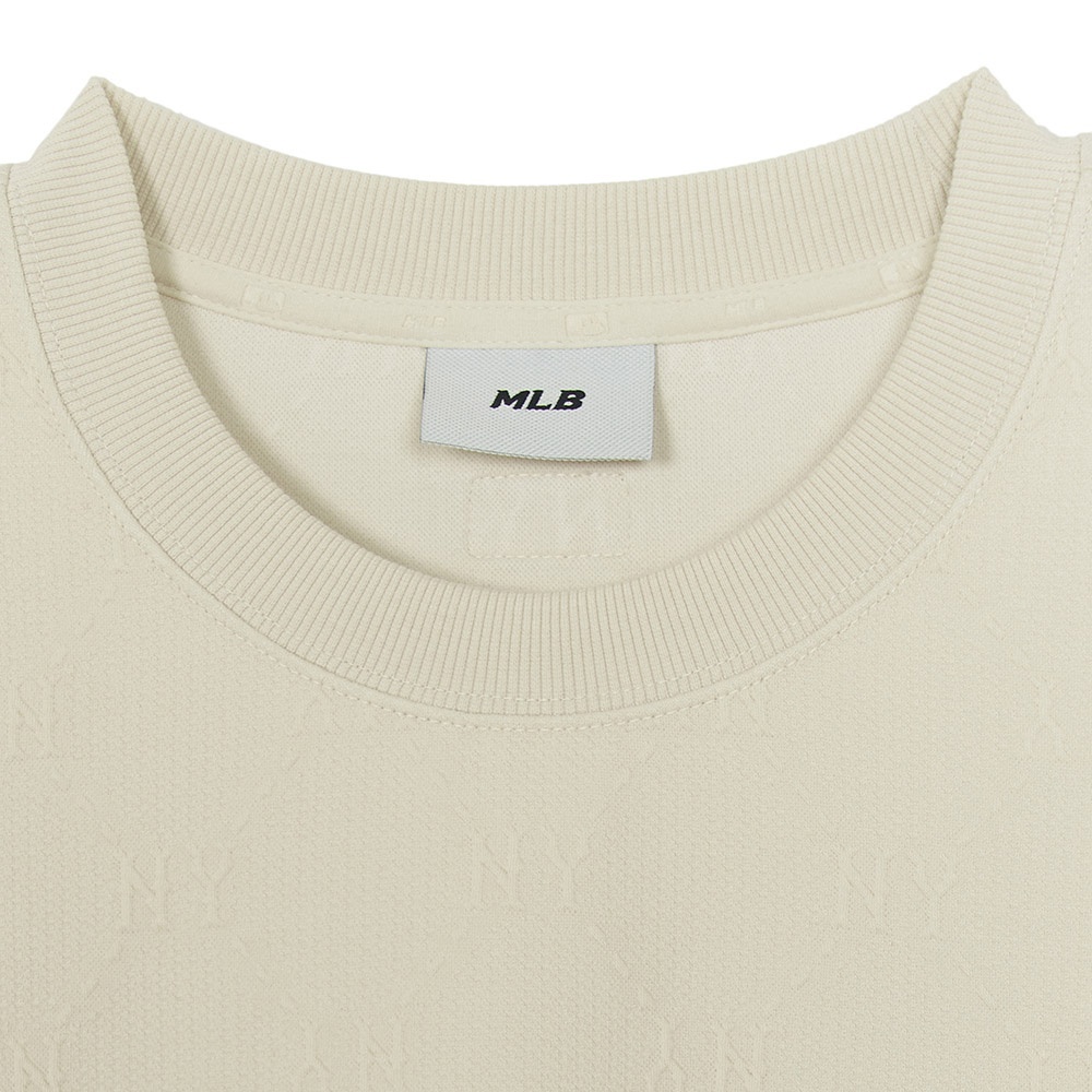 MLB 長袖大學T Monogram系列 紐約洋基隊 (3AMTM0254-50CRS)