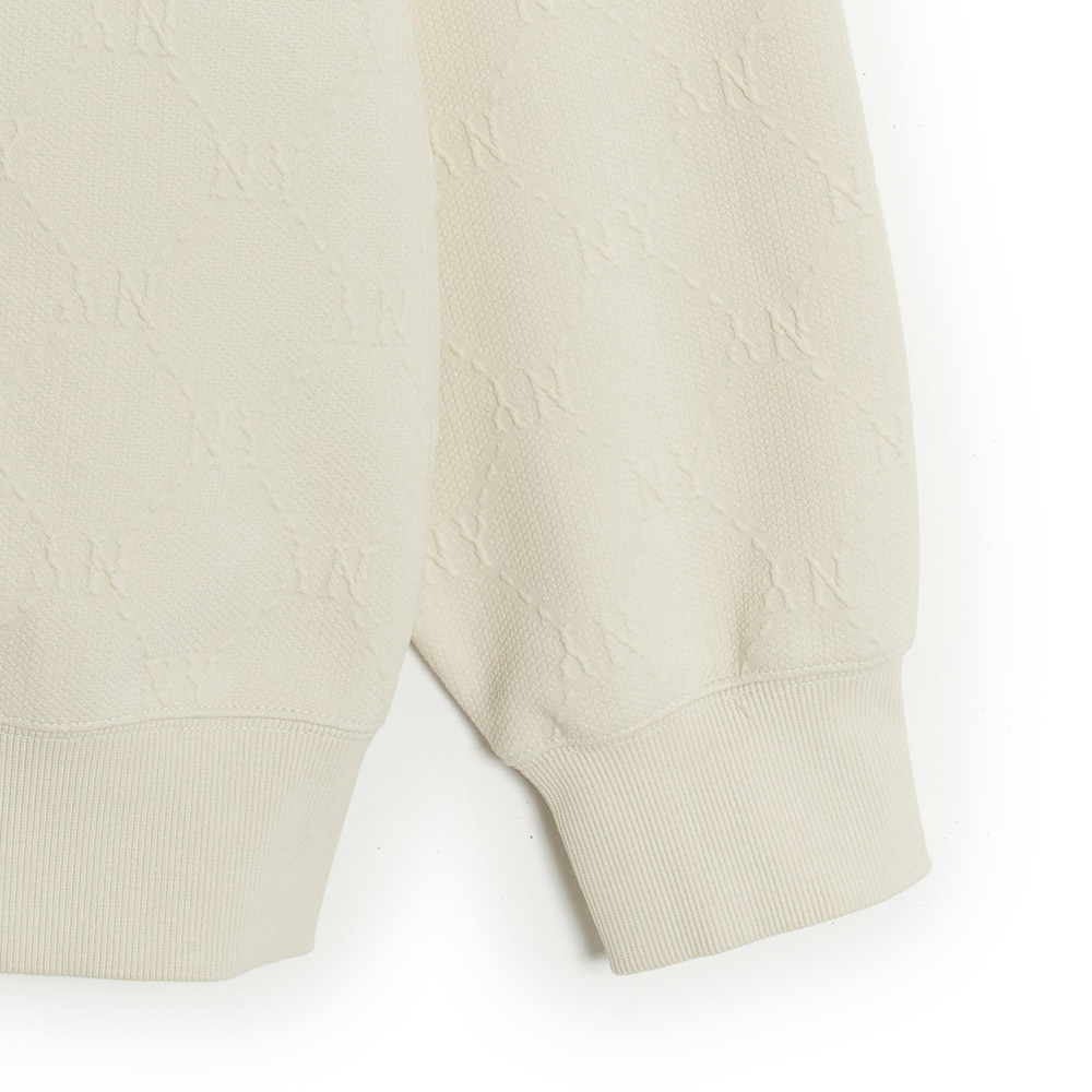 MLB 長袖大學T Monogram系列 紐約洋基隊 (3AMTM0254-50CRS)