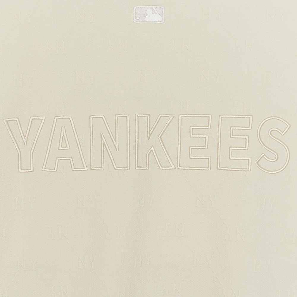 MLB 長袖大學T Monogram系列 紐約洋基隊 (3AMTM0254-50CRS)