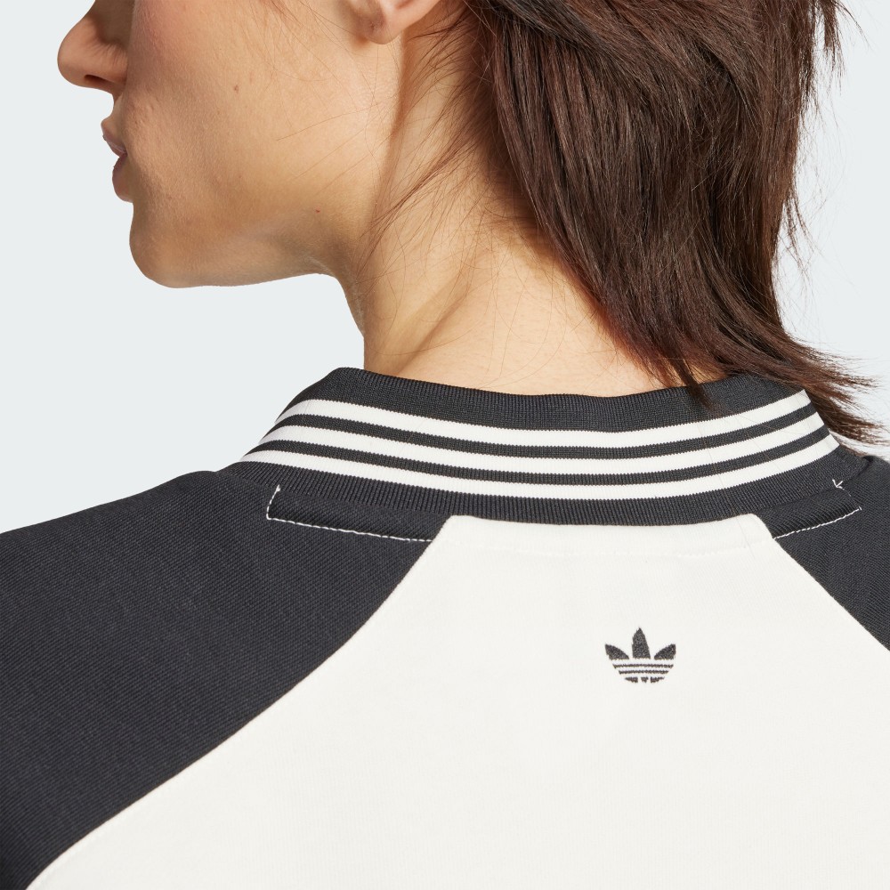 BLOCKING 短版長袖上衣