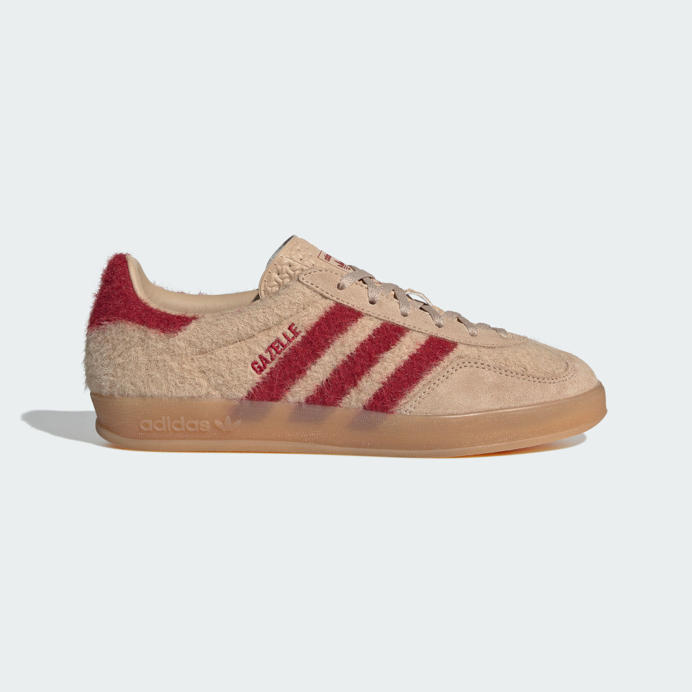 Adidas GAZELLE INDOOR 運動休閒鞋｜皮革鞋面搭配橡－安克運動商城