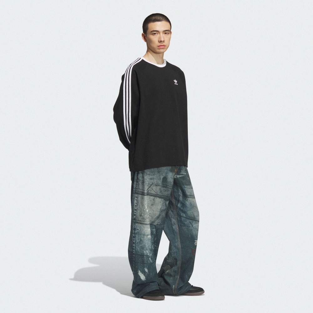 TEAM ADIDAS 丹寧長褲