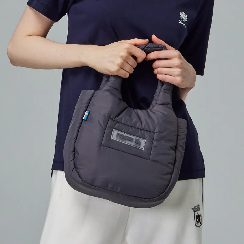 【MOZ瑞典駝鹿】Light 空氣 雲朵包(深灰)中