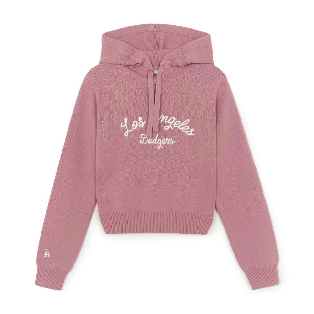 MLB Korea MLB 女版針織連帽上衣 帽T Varsity系列 洛杉磯道奇隊 (3FKPV0454