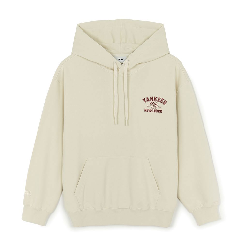 MLB 連帽上衣 帽T Mega Bear系列 紐約洋基隊 (3AHDE0154-50CRS)