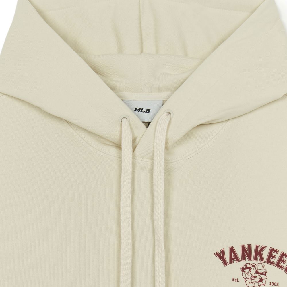 MLB 連帽上衣 帽T Mega Bear系列 紐約洋基隊 (3AHDE0154-50CRS)