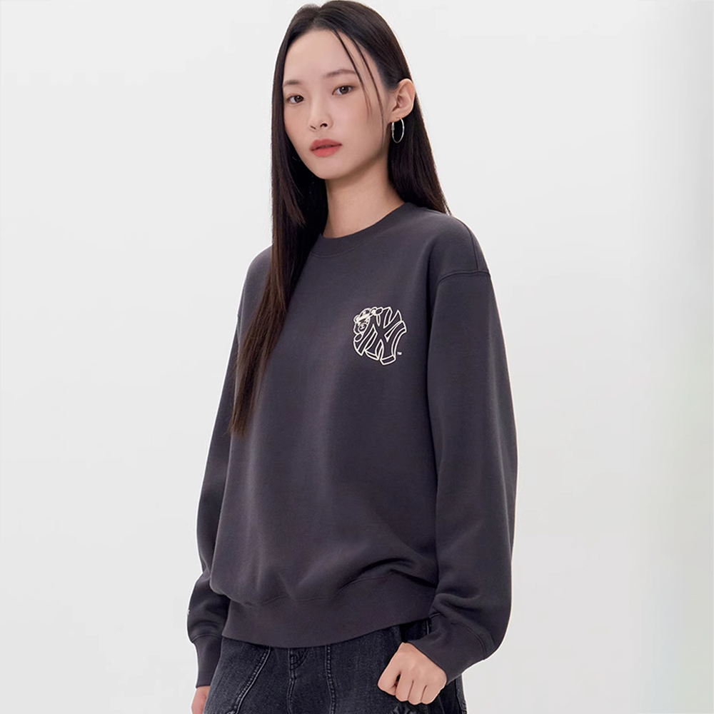 MLB Korea MLB 長袖刷毛大學T Mega Bear系列 紐約洋基隊 (3AMTE0256-50CGS)