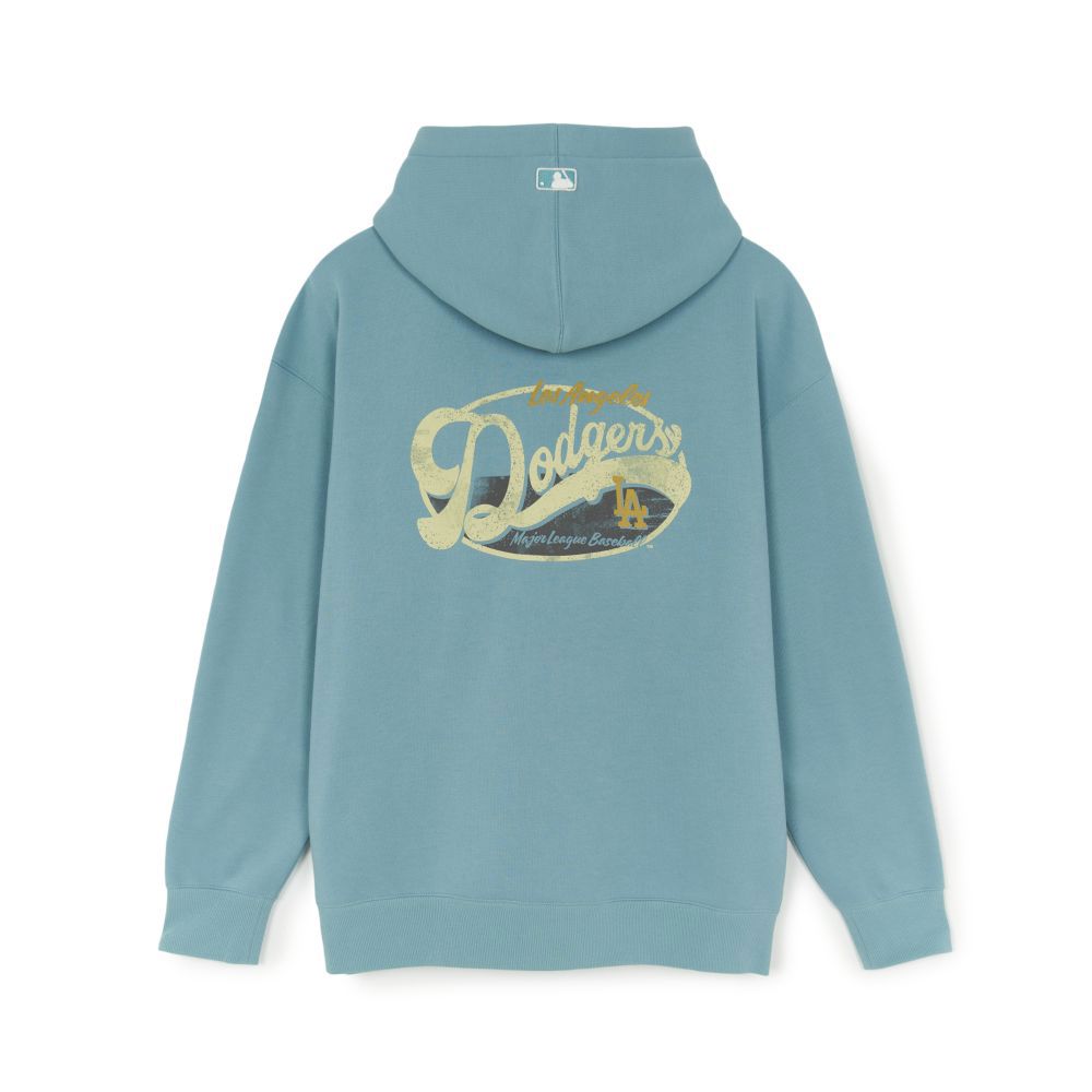 MLB Korea MLB 刷毛連帽拉鍊外套 Varsity系列 洛杉磯道奇隊 (3ATRV0256-07M