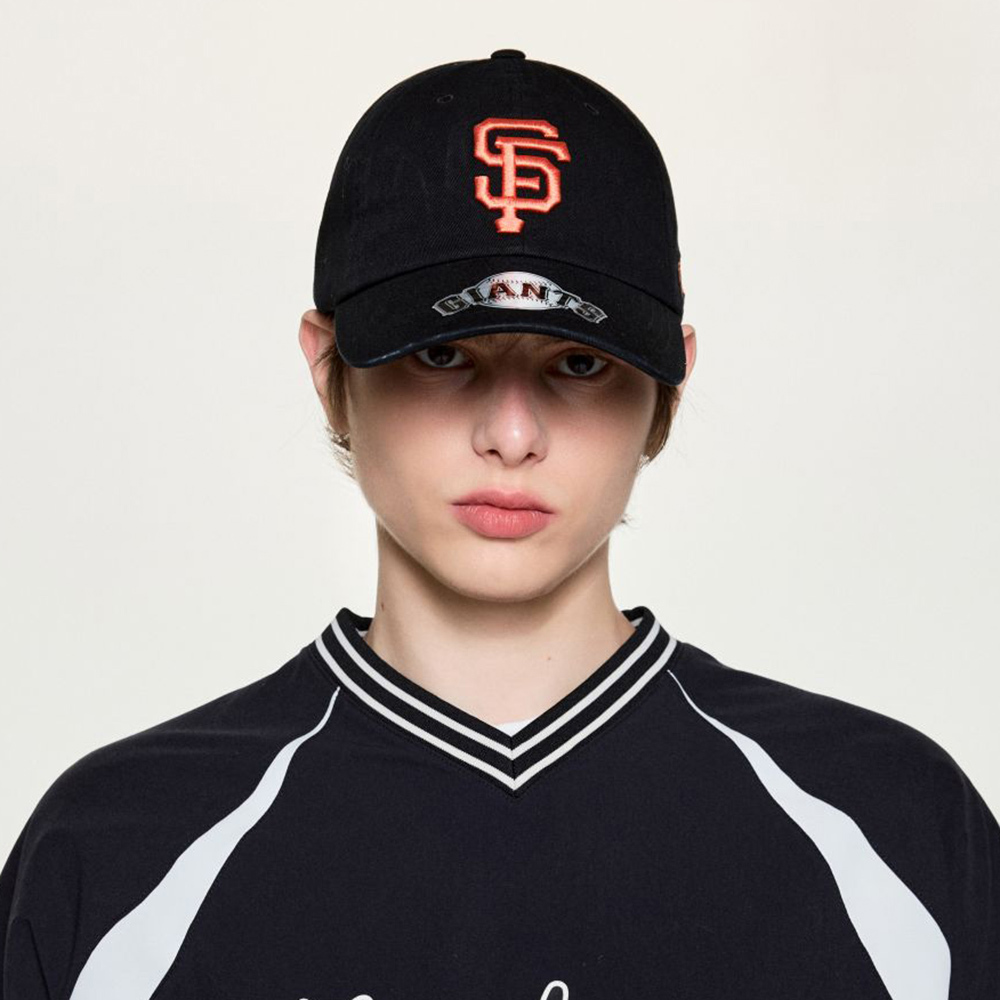 MLB 可調式軟頂棒球帽 舊金山巨人隊 (3ACPB245N-14BKS)