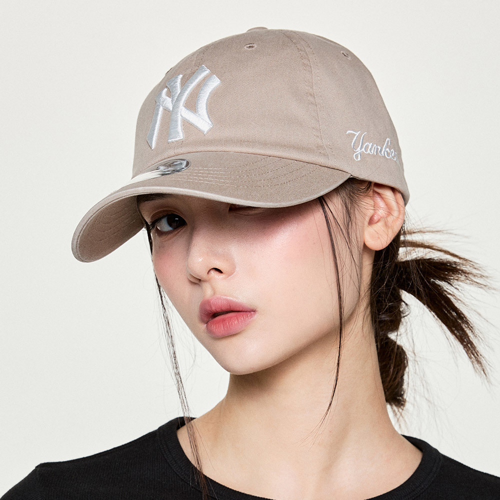 MLB 可調式軟頂棒球帽 紐約洋基隊 (3ACPB245N-50BGS)