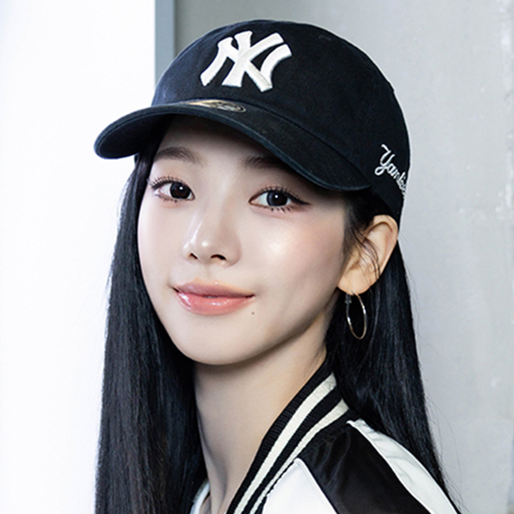 MLB 可調式軟頂棒球帽 紐約洋基隊 (3ACPB245N-50BKS)