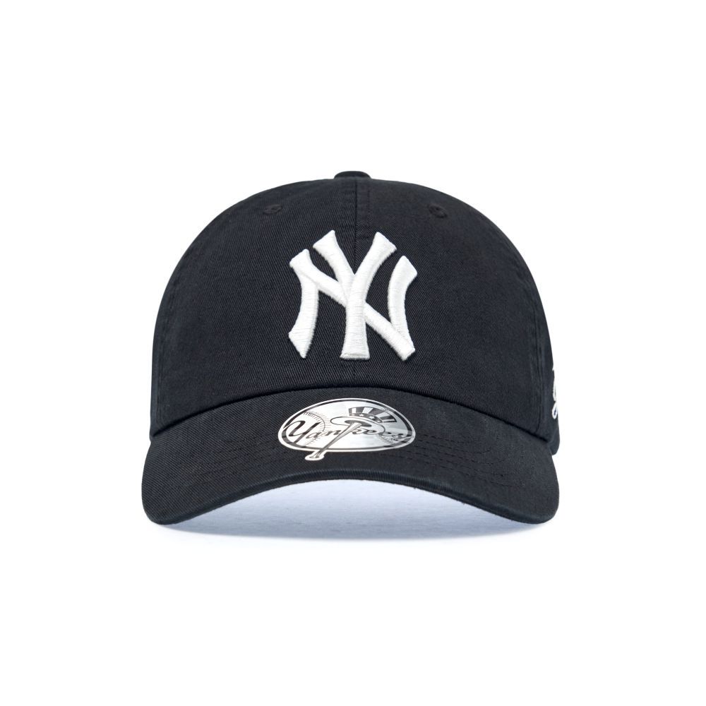 MLB 可調式軟頂棒球帽 紐約洋基隊 (3ACPB245N-50BKS)