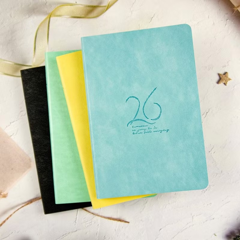 綠的事務conifer 2026年 光合軟皮方格週誌 32K-藍風/靜水/檸光/深暮