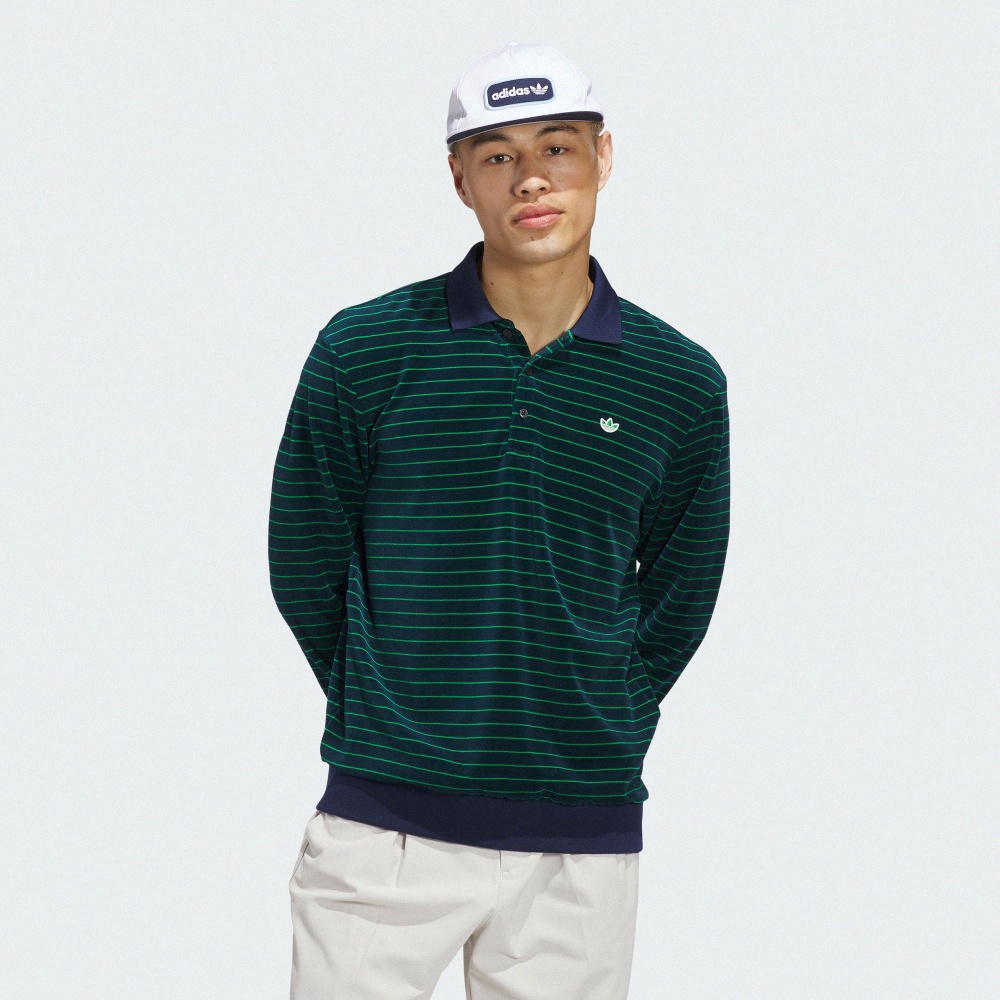 Adidas 長袖POLO衫｜百勁官方商城