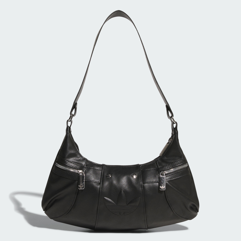 Adidas ORIGINALS HOBO PU 肩背包｜浮雕三葉草 logo－游刃專賣店