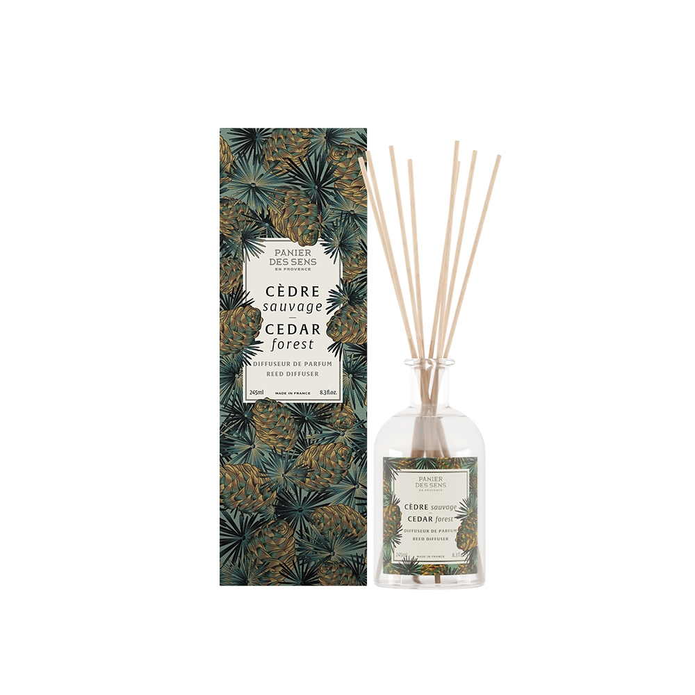 法國 Panier Des Sens 精油擴香-雪松與琥珀 240ml