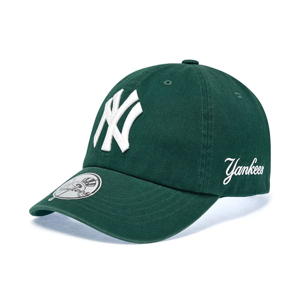 MLB 可調式軟頂棒球帽 紐約洋基隊 (3ACPB245N-50GNS)