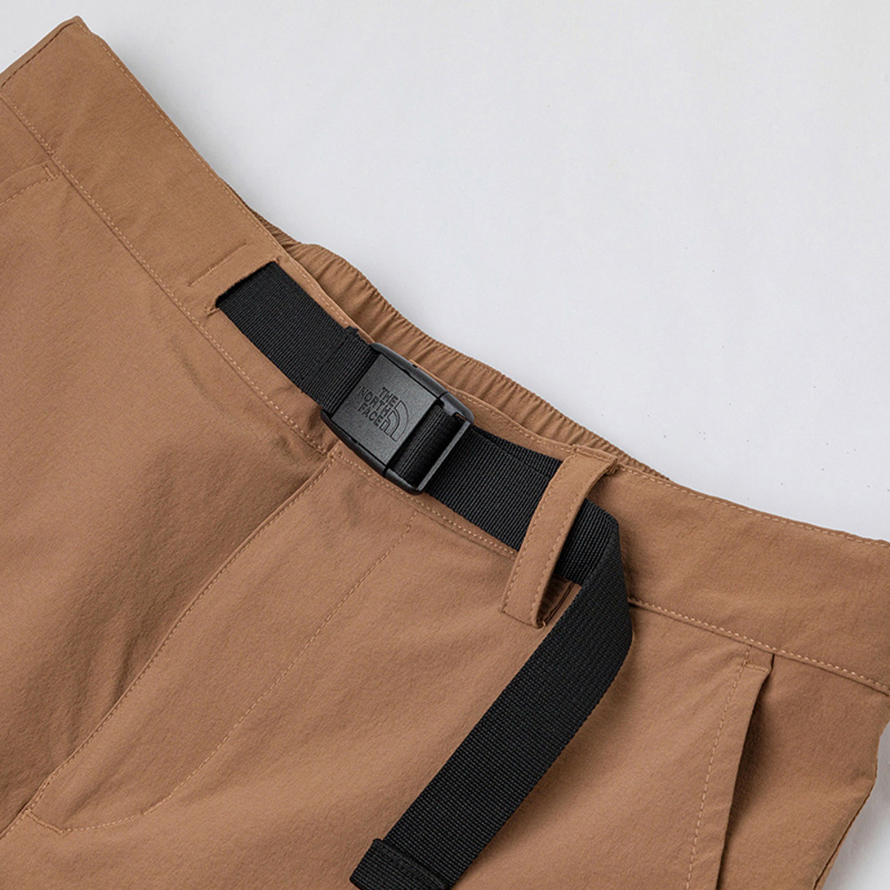 The North Face北面男款棕色COOLTOUCH觸膚涼感戶外徒步長褲｜8CUB6IH