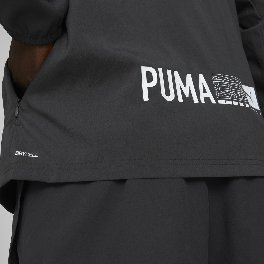 PUMA 慢跑系列PLCD連帽風衣外套 男性